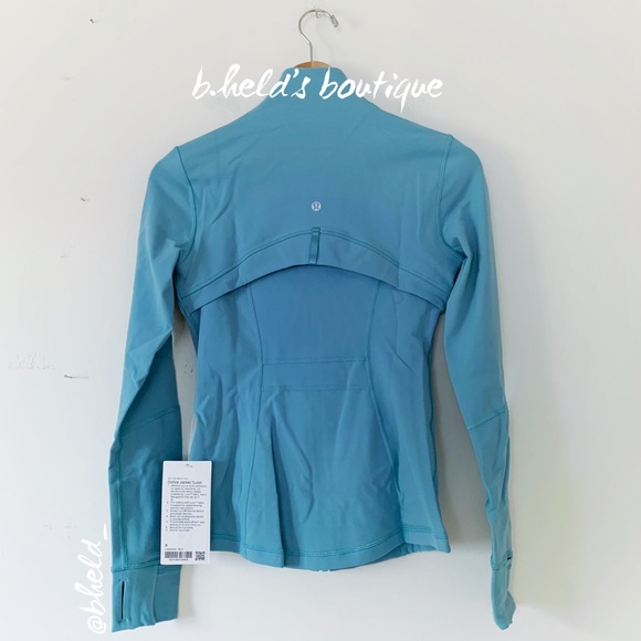 lululemon Define Jacket *Luon in Tidal Teal Blue Size 6 Brand New NWT - Picture 9 of 12